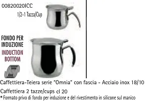 CAFFETTIERA TEIERA OMNIA 2TZ INOX