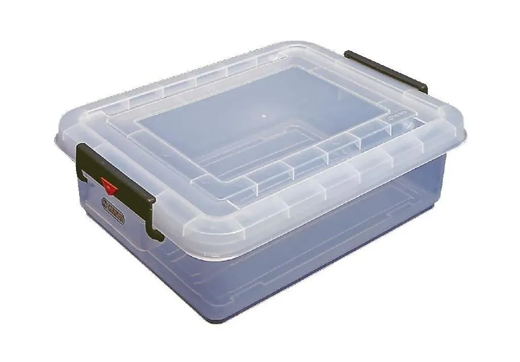 BACINELLA ERMETICA PER ALIMENTI C/COPERCHIO GN1/1 H22.5 530X396 PP 6PZXCT 40LT