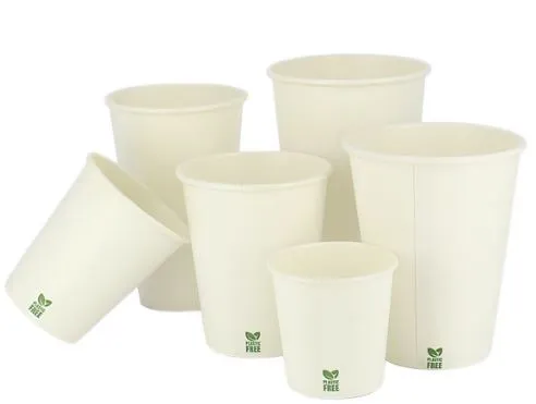 BICCHIERE TAZZA CARTA BIO 250ML 50PZX20CF BIANCO XCOP.0279