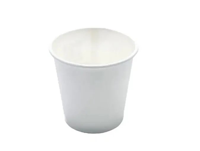 BICCHIERE TAZZA CAFFE' CARTA BIO 90CC 50PZX48CF BIANCO XCOP.0718