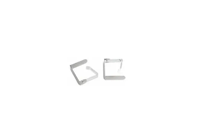 GANCI FERMA TOVAGLIE GIGANTI 18/10 50PZXCF ACCIAIO