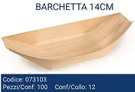 BARCHETTA BAMBOO 14CM 100PZX12CF