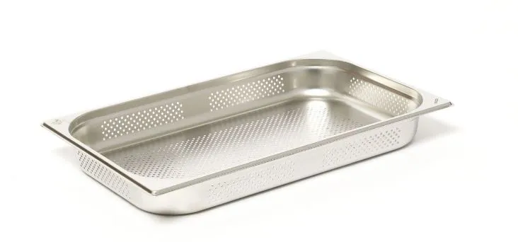 BACINELLA IN ACCIAIO FORATA GN 1/1 H mm 40 530X325 6PZXCT