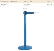 COLONNA ALFA BLU NASTRO BLU