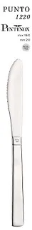 COLTELLO ACCIAO PUNTO 216MM 12PZXCFXCT