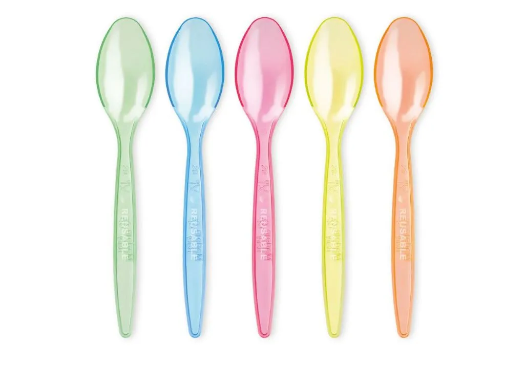 CUCCHIAIO GRANITA 15CM COLORI ASSORTITI 1KG 10CFXCT RIUTILIZZABILE