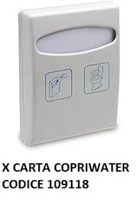 DISPENSER CARTA COPRIWATER BIANCO ACBA00004