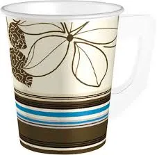 BICCHIERE CARTA TAZZA CON MANICO 20CL 80PZX20CF