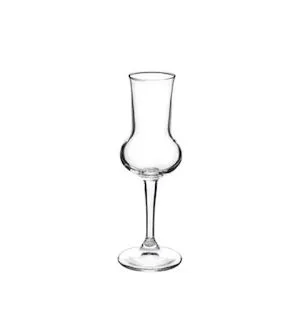 BICCHIERE CALICE GRAPPA 8CL 6PZXCF VETRO