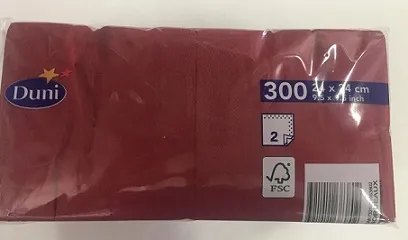 TOVAGLIOLO 2V 24X24 DUNI BORDEAUX 300PZX8CFXCT