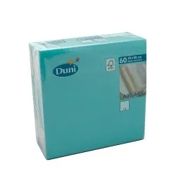TOVAGLIOLO 40X40 DUNISOFT MENTA BLU BIO COMPOSTABILE 60PZX6CFXCT 201154