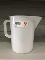 CARAFFA GRADUATA CILINDRICA 4LT NEUTRO