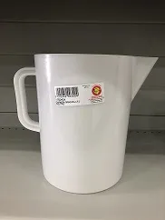 CARAFFA GRADUATA CILINDRICA 5LT NEUTRO