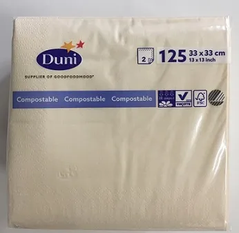 TOVAGLIOLO 2V 33X33 DUNI CREMA 125PZX16CFXCT