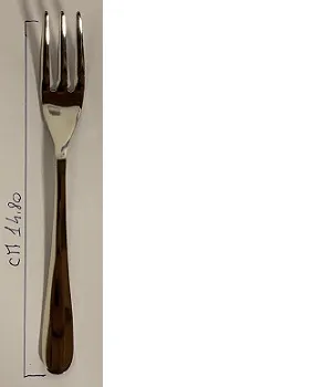 FORCHETTA DOLCE ACCIAIO SEGNO 150MM 12PZX10CFXCT