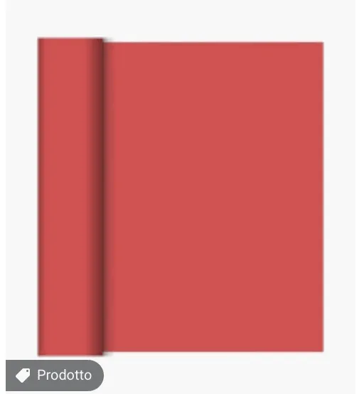 TETE A TETE DUNICEL 0.4X24M ROSSO BIO COMPOSTABILE 4RTXCT 204857