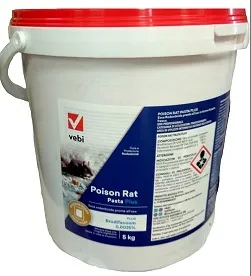 TOPICIDA POISON RAT PASTA SECCHIO 5KG