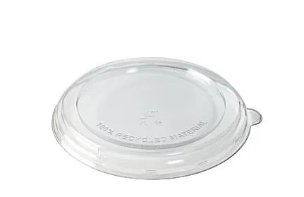 COPERCHIO BAGASSE TONDA H2 800/900/1200 RPET TRASPARENTE 40PX4CFXCT