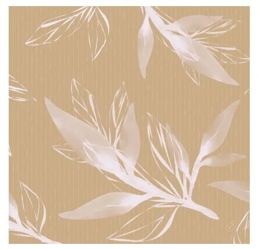 TOVAGLIOLO 40X40 DUNISOFT ECO LEAVES 60PZX6CFXCT
