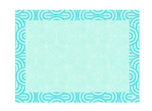 TOVAGLIETTA CARTA 30X40 BREEZE MINT BLUE 250PZX4CF