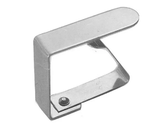 GANCI FERMA TOVAGLIE 18/10 ACCIAIO