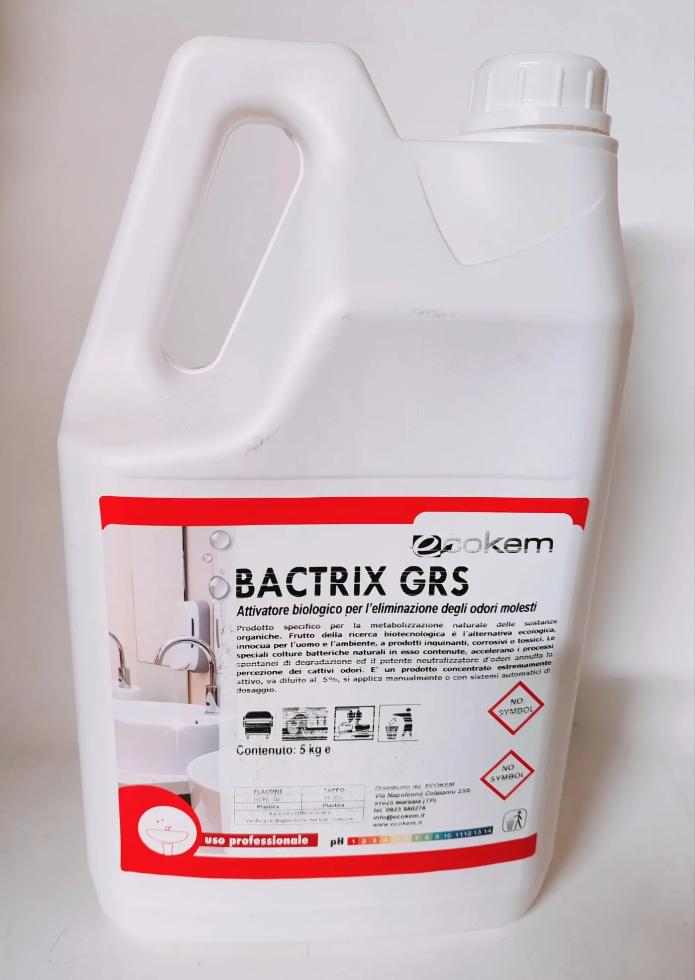DETERGENTE BACTRIX GRS ATTIVATORE BIOLOGICO DISOTTURANTE 5KG