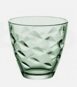 BICCHIERE ACQUA FLORA VERDE 26CL 6PZXCF VETRO