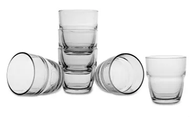 BICCHIERE ACQUA MODULO ACQUA 30CL 6PZXCF VETRO
