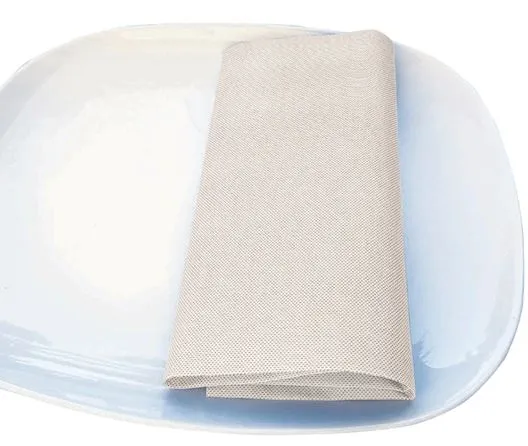 TOVAGLIOLO 40X40 SOFT LINO GRIGIO PERLA 50PZX16CF