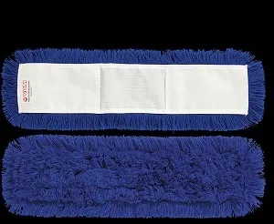 FRANGIA SINTETICA PER SPOLVERO BLU CON TASCHE 40CM FRAN017990005
