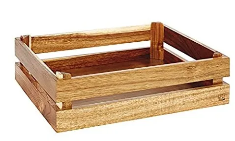 CASSETTA LEGNO ACACIA CM35X29 H10.5