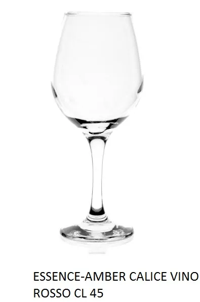 BICCHIERE CALICE AMBER VINO ROSSO 45CL 6PZXCF VETRO 131534