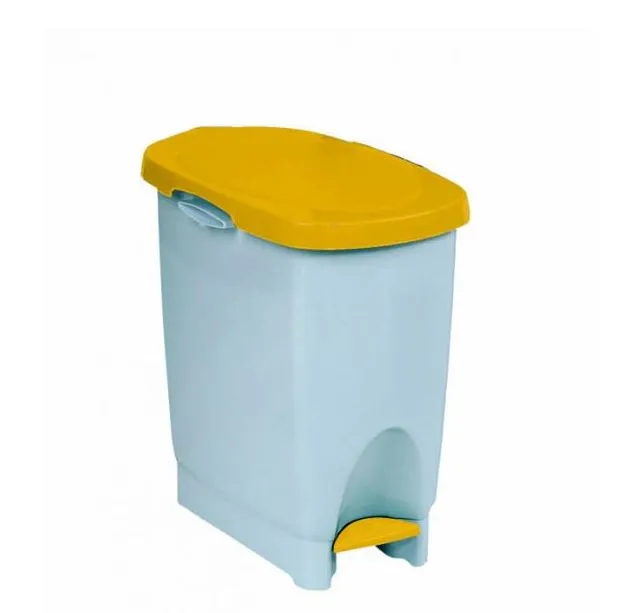 PATTUMIERA ECO BIN 22LT GIALLA C/PEDALE 424X262X420H