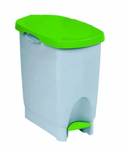 PATTUMIERA ECO BIN 22LT VERDE C/PEDALE 424X262X420H