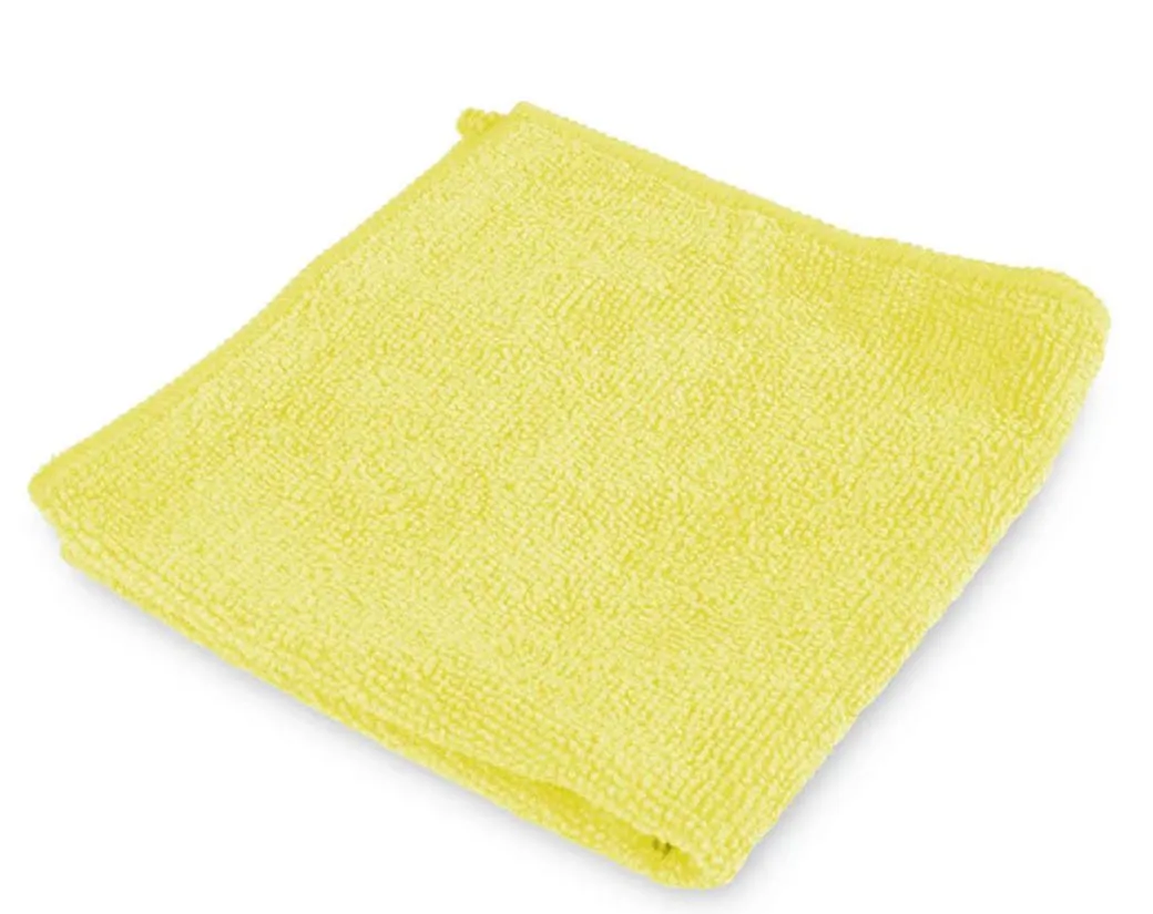 PANNO 40X40 MICROFIBRA MULTIUSO GIALLO TERRY 10PZX10CF
