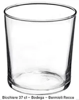 BICCHIERE BODEGA MEDIUM 35.5CL 36PZXCT VETRO 710870 710875