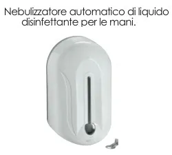 DISPENSER SAPONE IGIENIZZANTE AUTOMATICO C/FOTOCELLULA ORMA