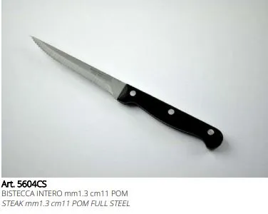 COLTELLO BISTECCA 130MM ACCIAIO