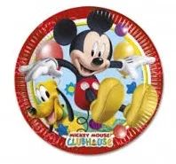 PIATTO PIANO CARTONCINO D23 TOPOLINO PARTY 8PZXCF