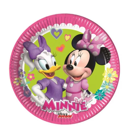 PIATTO DESSERT D20 MINNIE HAPPY 8PZXCF