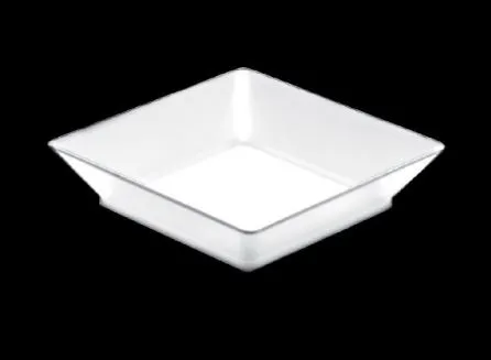 FING VASSOIO SMALL PLATE 45CC CM6.5X6.5 BIANCO 25PZX30CFXCT