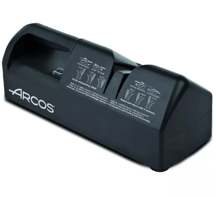 AFFILACOLTELLI ELETTRICO PROFESSIONALE 230V NERO