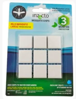 CHIPS INZECTO LARVICIDA ANTIZANZARE 9PZXCF