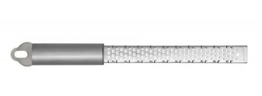 GRATTUGIA LUNGA FORATURA GROSSA C/MANICO CM39.5 ACCIAIO