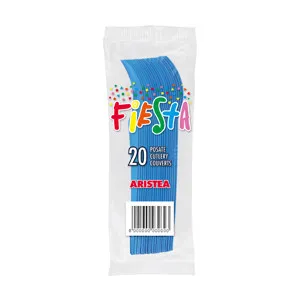 FORCHETTA LEAN COMPOSTABILE BLU 20PZX30CFXCT 20FLTS-BL53