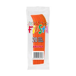 FORCHETTA LEAN COMPOSTABILE ARANCIONE 20PZX30CFXCT 20FLTS-BL23