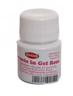 COLORANTI GEL ROSA 20GR PER ALIMENTI