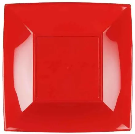 SOTTOPIATTO NICE QUADRO CM29X29 ROSSO 12PZX12CFXCT