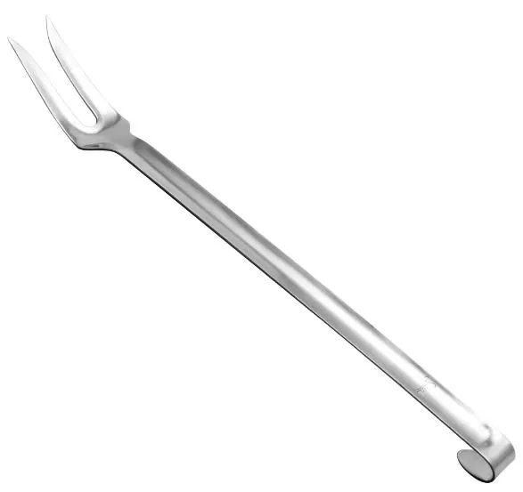 FORCHETTONE 2PUNTE LEGGERO H35CM ACCIAIO