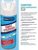 CERTITEX SPRAY IGIENIZZ 80%ALCOOL 400ML BT12XCT